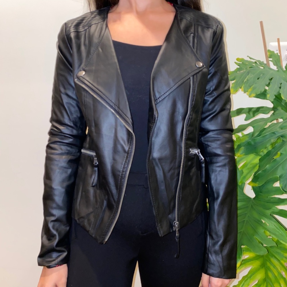 Forever 21 Black Leather Jacket
